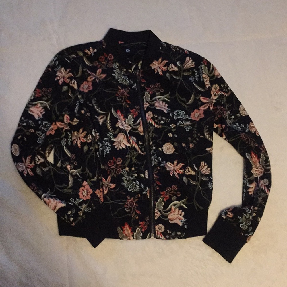 Flower Bomber Jacket